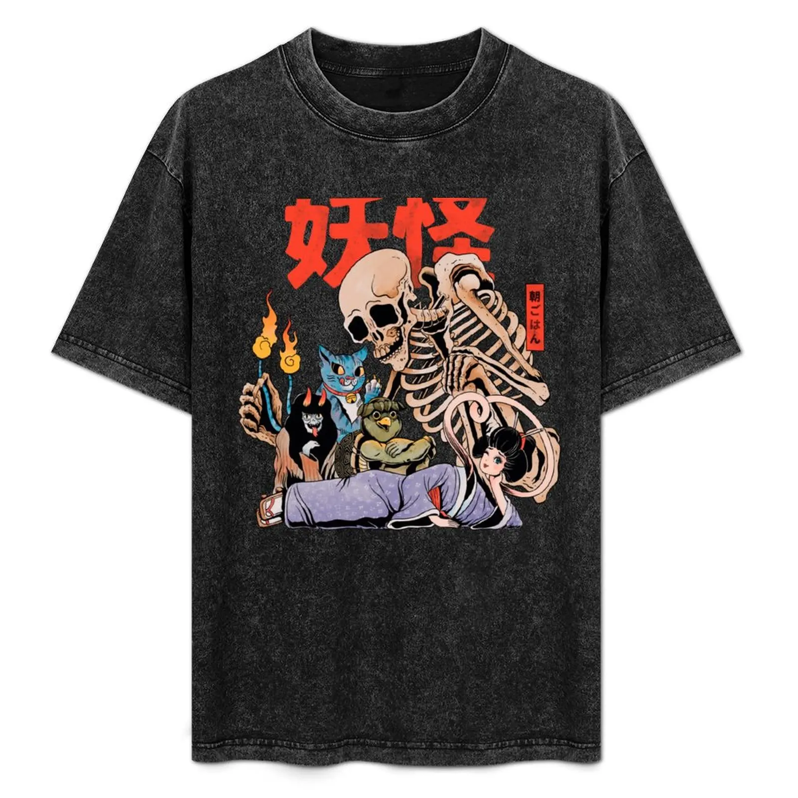 Yokai club T-Shirt fashion shirts oversizeds sports fans customizeds clothes for men