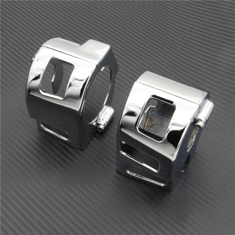 CHROME BILLET SWITCH HOUSING COVERS for Kawasaki  Vulcan VN900 2006-2012