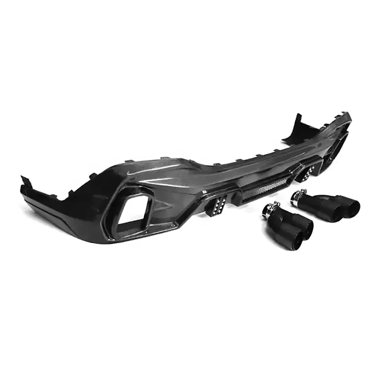 

High Quality LD Style Carbon Fiber Car Bumpers Rear Lip for BMW X6 G06 2019-2022 Car Bodykit Norsen