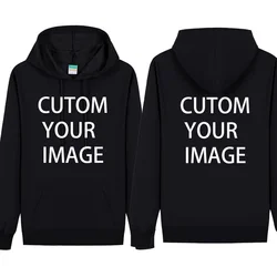 2024 New Fashion Casual Spring And Autumn Men And Women Thin Hooded Pullover Sweatshirt Custom Image