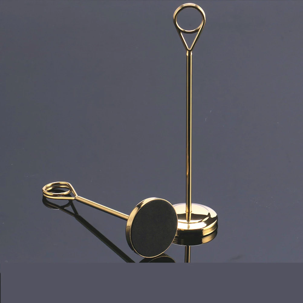 

Table Number Plate Tabletop Card Holder Restaurants Dining Wedding Numbers Baby Stands for Signs Cafe