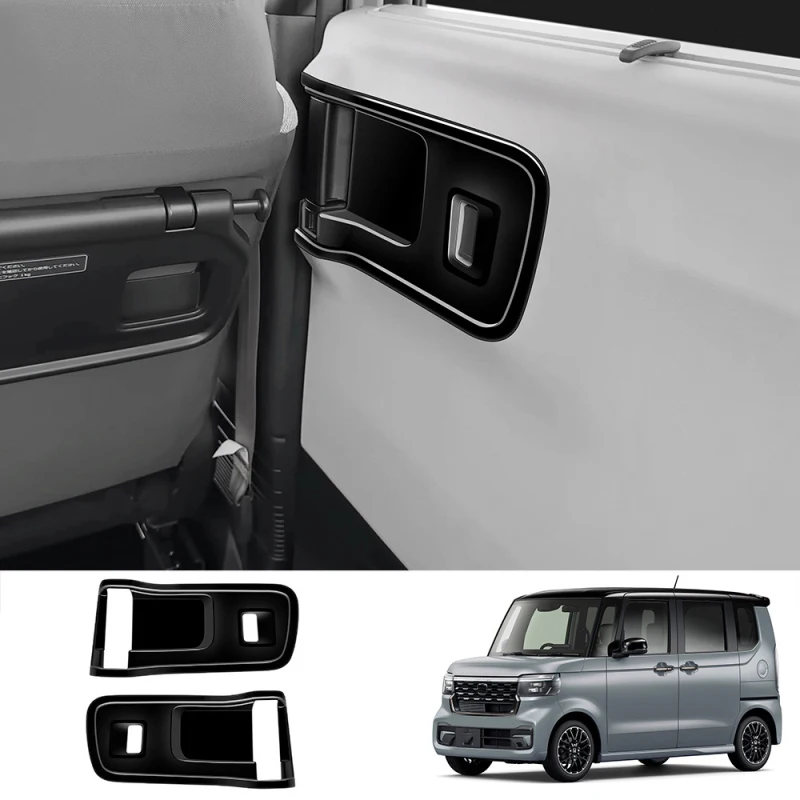 RHD ABS Black for Honda N-BOX/N-BOX Custom 2024 2025 Door Handle