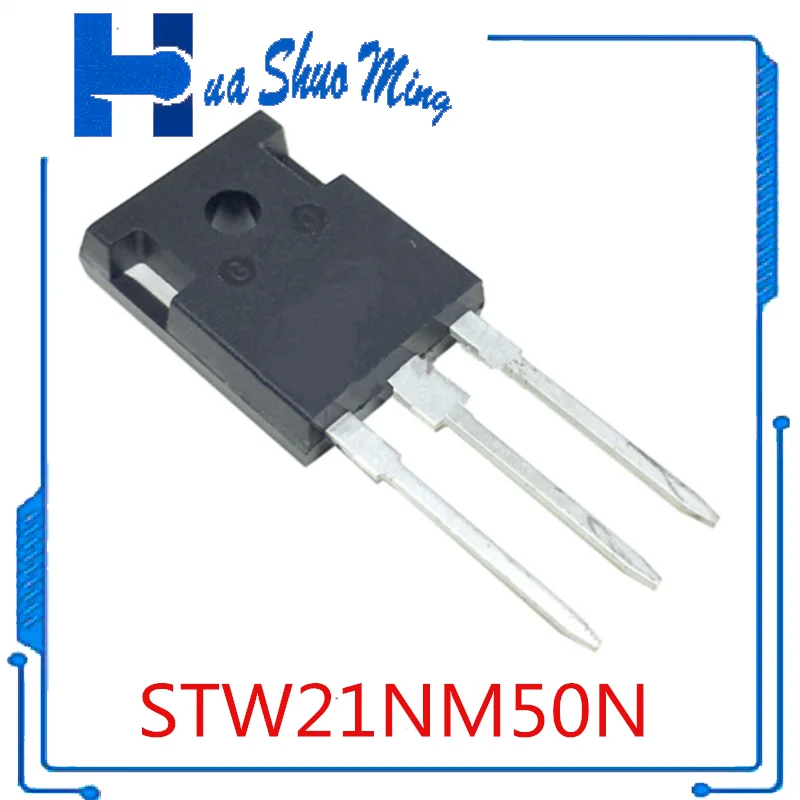 10PCS/LOT  STW21NM50N   W21NM50N 21NM50N TO-247