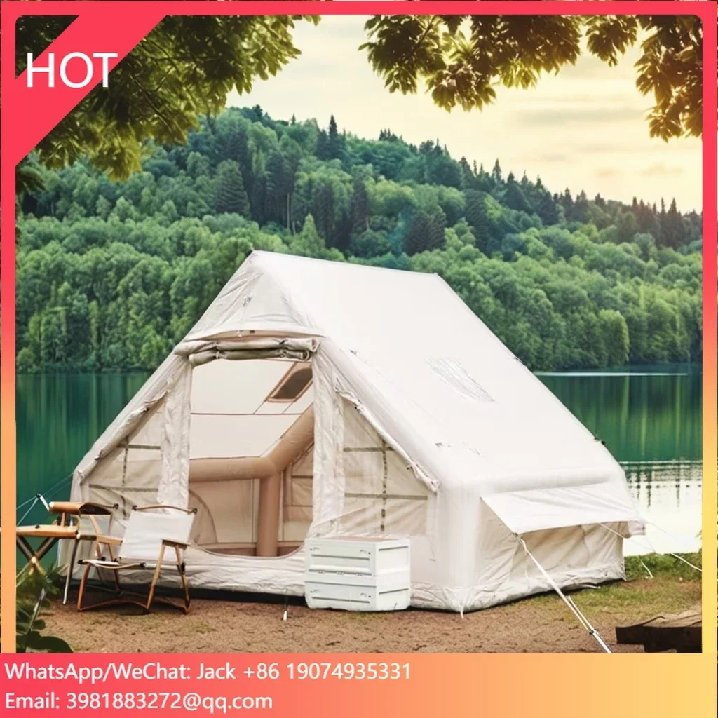 

2024 Factory Price Large Inflatable Tent For Adults Oxford Fabric One Bedroom Structure For Outdoor Camping