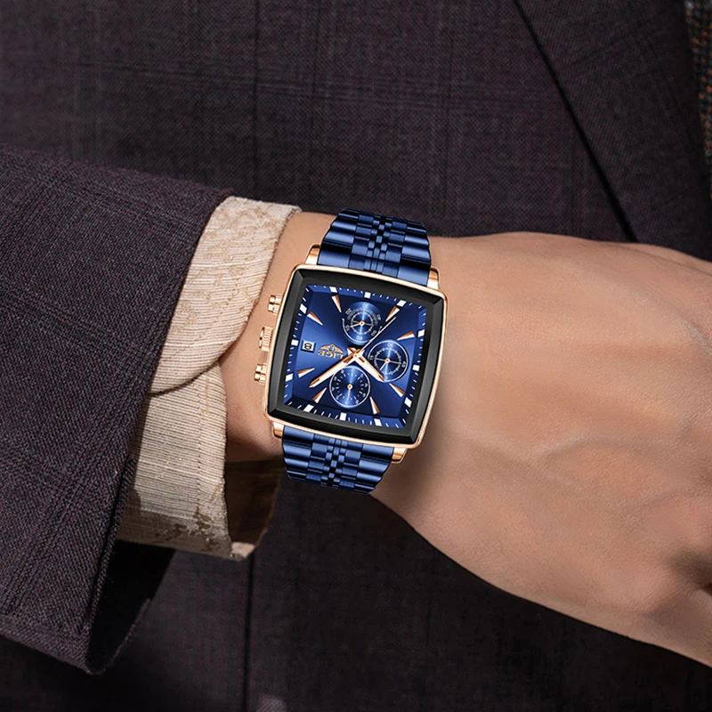 2026 Top Brand Luxury Watches For Men LIGE Fashion Casual Quartz Wristwatches Waterproof Luminous Steel Mens Watch Couple Reloj