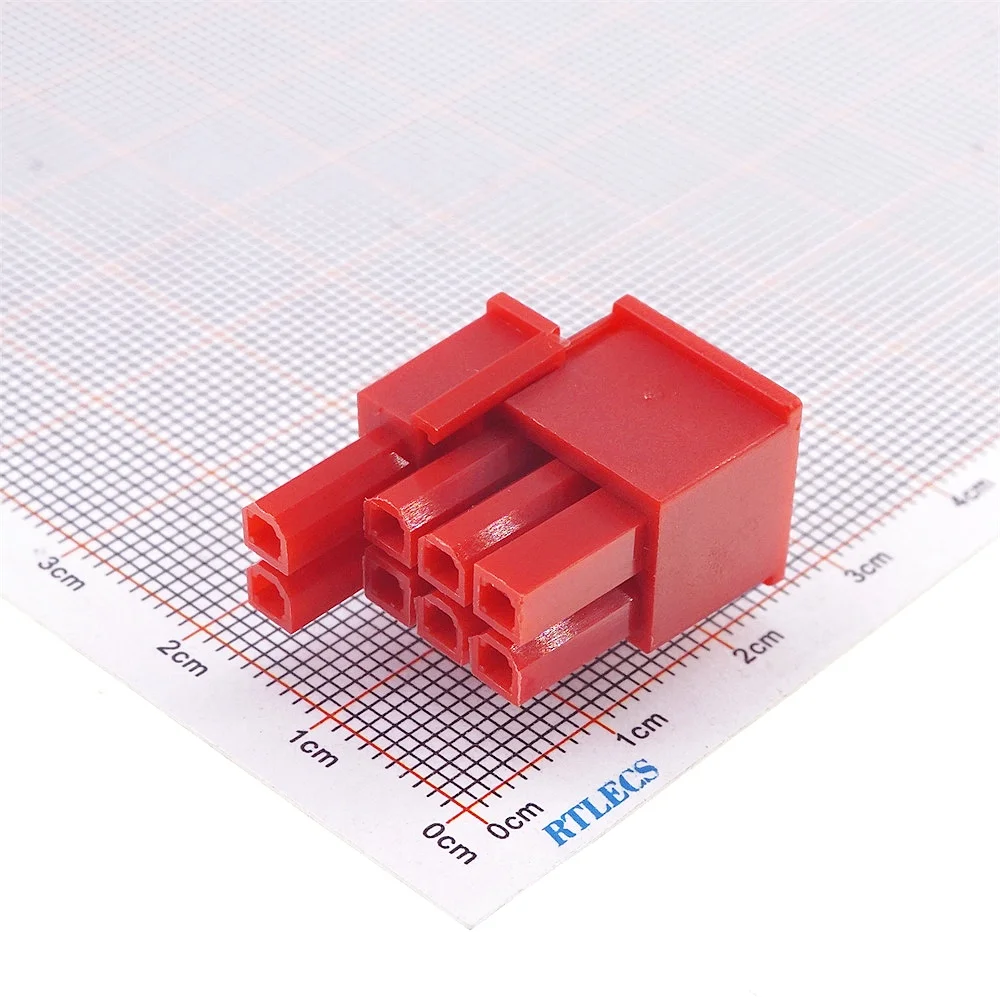 5 Pcs GPU 4.2 mm 6 8 6+2 PIN Receptacle Plug Housing for PCI-E PCIe Graphics Card Video Power Connector Shell