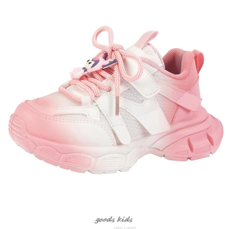 Scarpe sportive per bambini Lovely Kuromi Melody Girls Sneakers Casual scarpe da ginnastica traspiranti da corsa scarpe da Tennis per bambini all'aperto