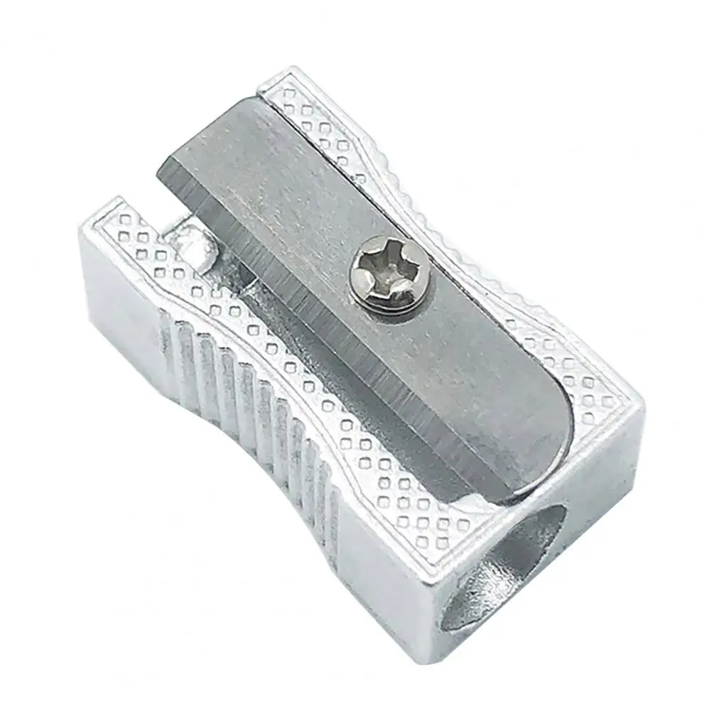 Compact Pencil Sharpener Office Pencil Sharpener Compact Pencil Sharpener Set Non-slip Base Single Hole Hand Held for School