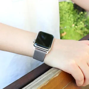Milanese Loop Band for Apple Watch, Metal Bracelet, Bracelet, Ultra, 49mm, 45mm, 44mm, 41mm, 40mm, Iwatch Series 9, 8, 7, 6, 5, 4, 3, if 8 Main Sales Women Watch Women Bracelet - №8