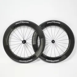Ardently 700C Full Carbon Track bike wheelset 38/58/86mm depth Clincher fixed gear Single Speed bicycle wheels, UD surface rims