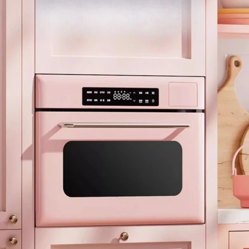 

Steam oven embedded household electric steaming, baking, frying and stewing machine