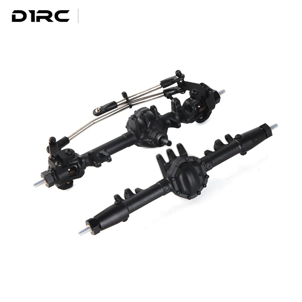 

D1RC металлические передние и задние оси для D90 D110 1/10, имитация гусеничного автомобиля с дистанционным управлением, узкий мост # ZC1S7