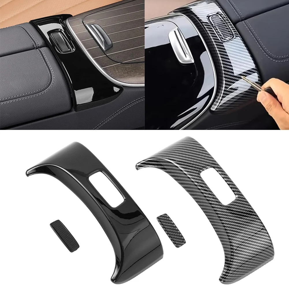 Interior Trim for Central Control Armrest Button on For Mercedes E Class W214 E200 E220 E260 E300 E450 2024 2025 2026 ABS Build