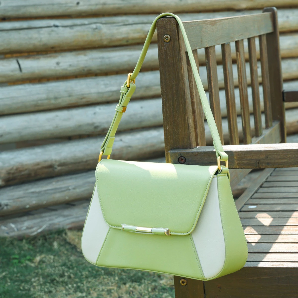 

Women's Summer New Color Contrasting Underarm Bag Korean Edition Versatile Trendy PU Leather Single Shoulder Crossbody Bag