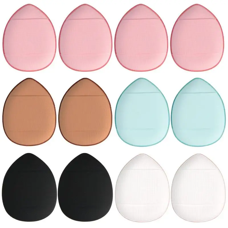 12pcs Finger Puffs mini makeup puffs for foundation concealer eyeshadow beauty and makeup tools (1 set of 5 colors)