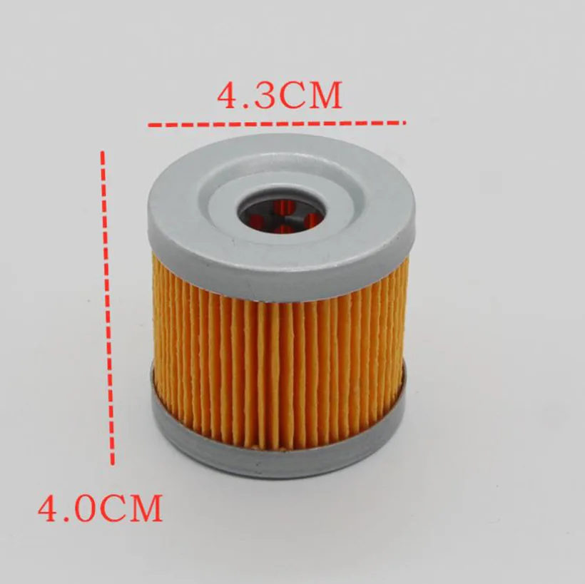 Oil Filter Fit For SUZUKI AN400 BURGMAN 400 2007-2013 CS125 ROADIE 1983-1987 DF15 1997-2006 DF9.9 1997-2006 DR100 19983-1989