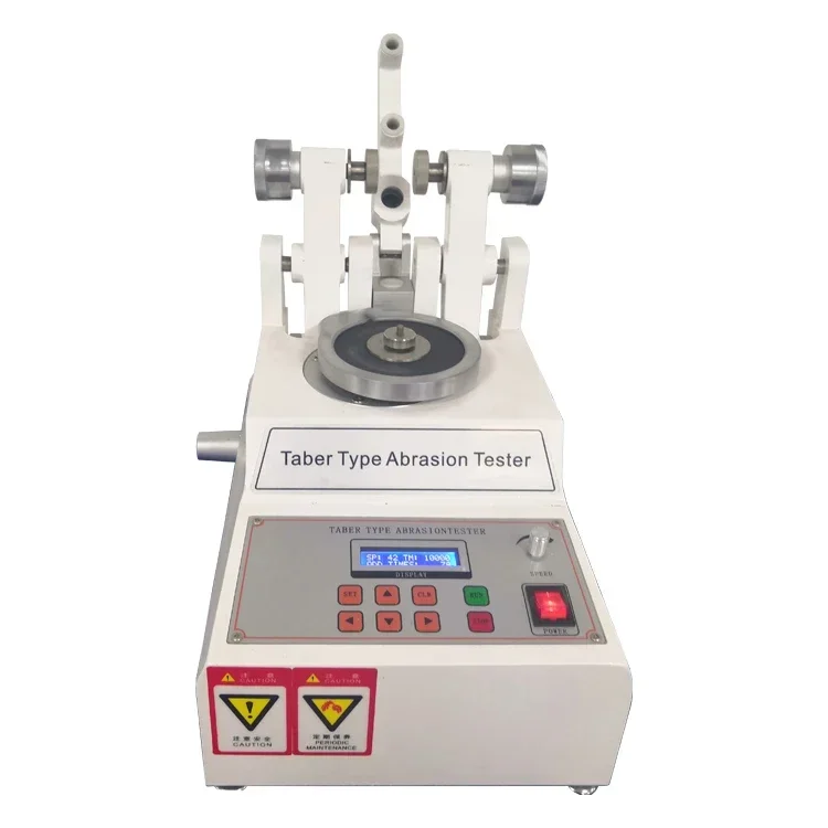 

Instrument Textile Wear Testing Machine Fabrics Abrasion Resistance Tester TABER Abrasion Test Machine