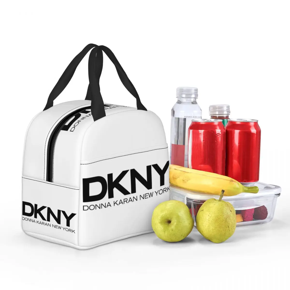 DKNYs Merch Lunch Bag Portable Insulated Oxford Cooler Thermal Cold Food School Lunch Box