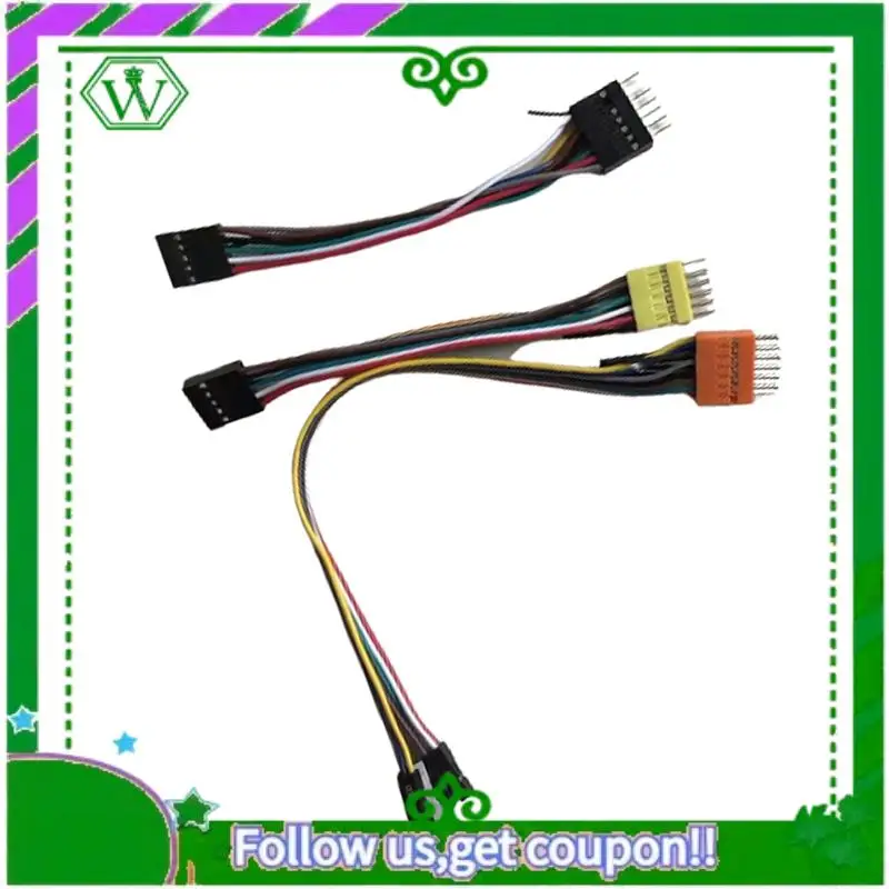 ABIK-18Pcs/Set adecuado para chasis Lenovo con placas base ordinarias Cable de interruptor de cableado de transferencia Cable USB Cable de Audio