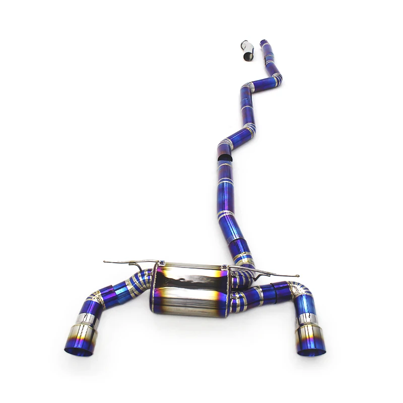 

Auto Tuning Performance Titanium Exhaust Pipe For BMW M140 M140i F20 B58 3.0T 2017-2019 Catback Straight Muffler Exhaust Pipe