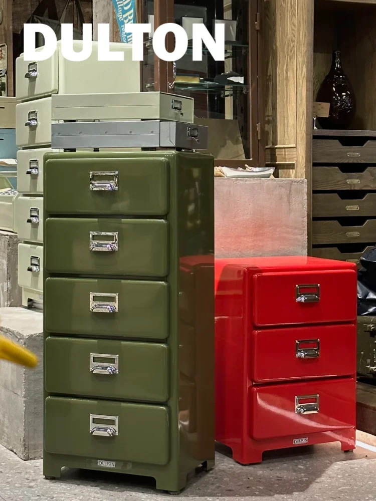 

Five drawers, chest, chest, locker, retro industrial wind iron cabinet, corner storage 100-135