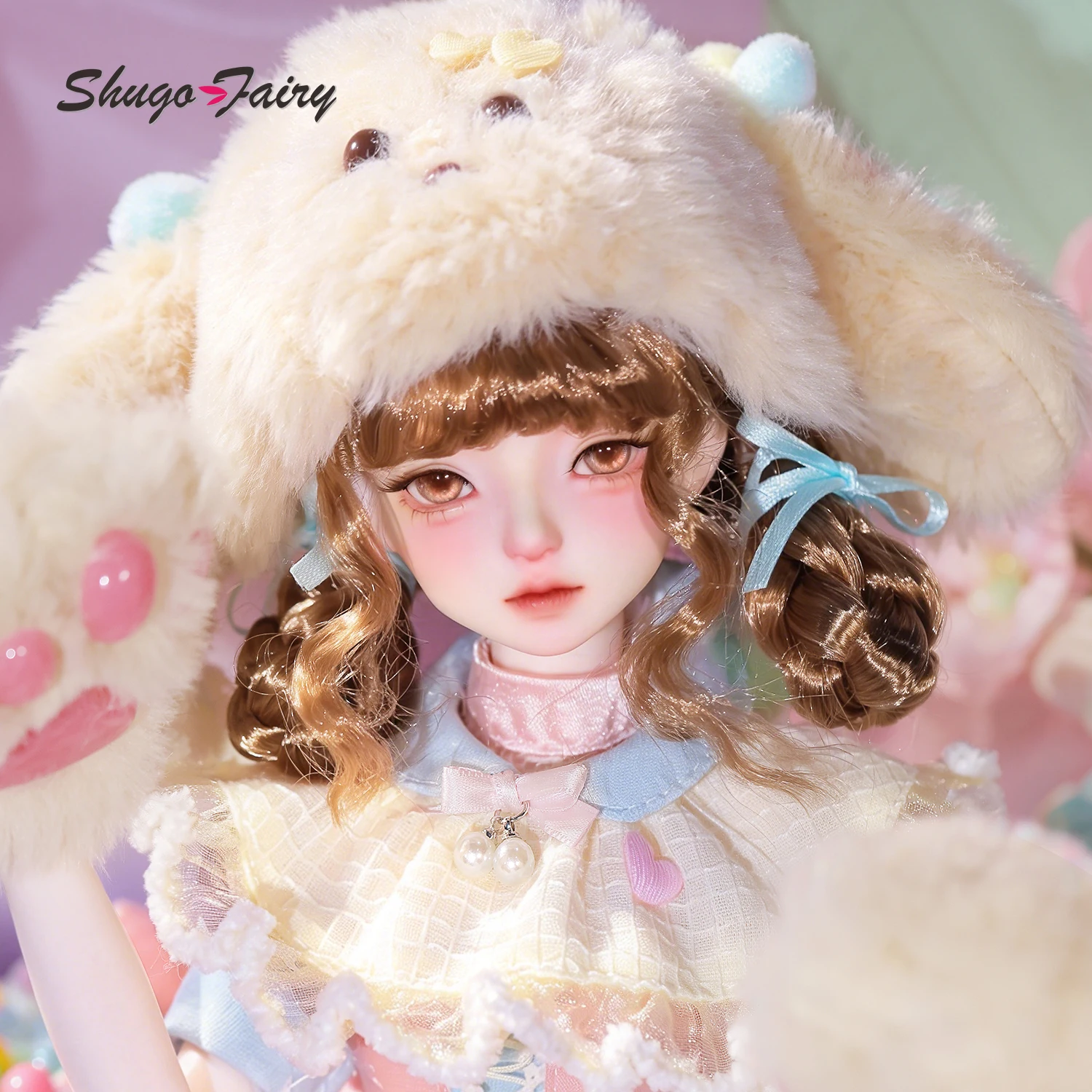 ShugaFairy Mochi C 1/4 BJD Dol - Vintage Fashion Doll ulasan dan harga