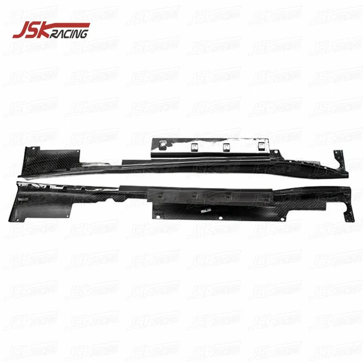 OEM STYLE CARBON FIBER SIDE SKIRTS SIDE SKIRT SIDE FINS for 2013-2015 FERRARI F12 BERLINETTA