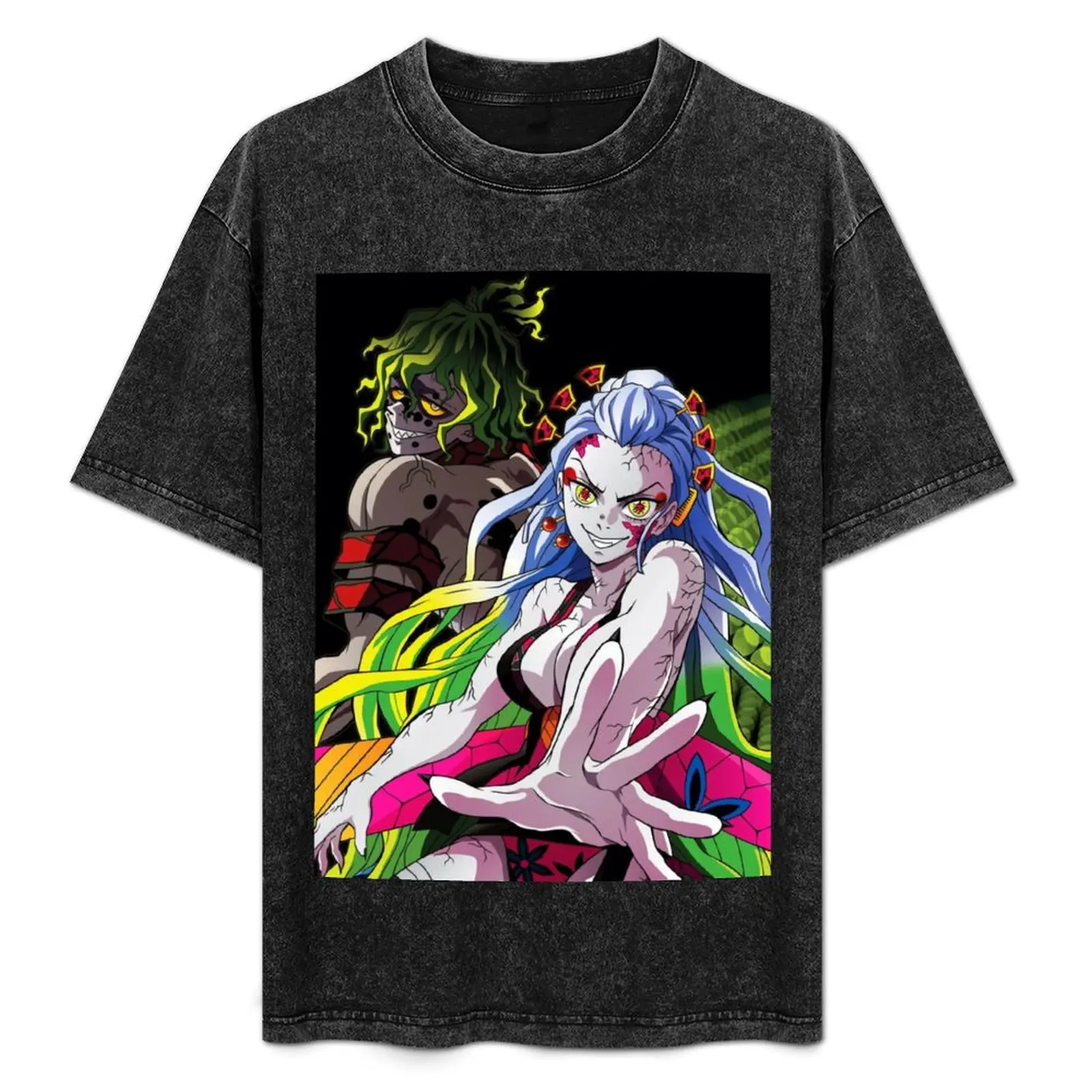 

daki et gyutaro T-Shirt Classic Print Short Sleeve Shirt