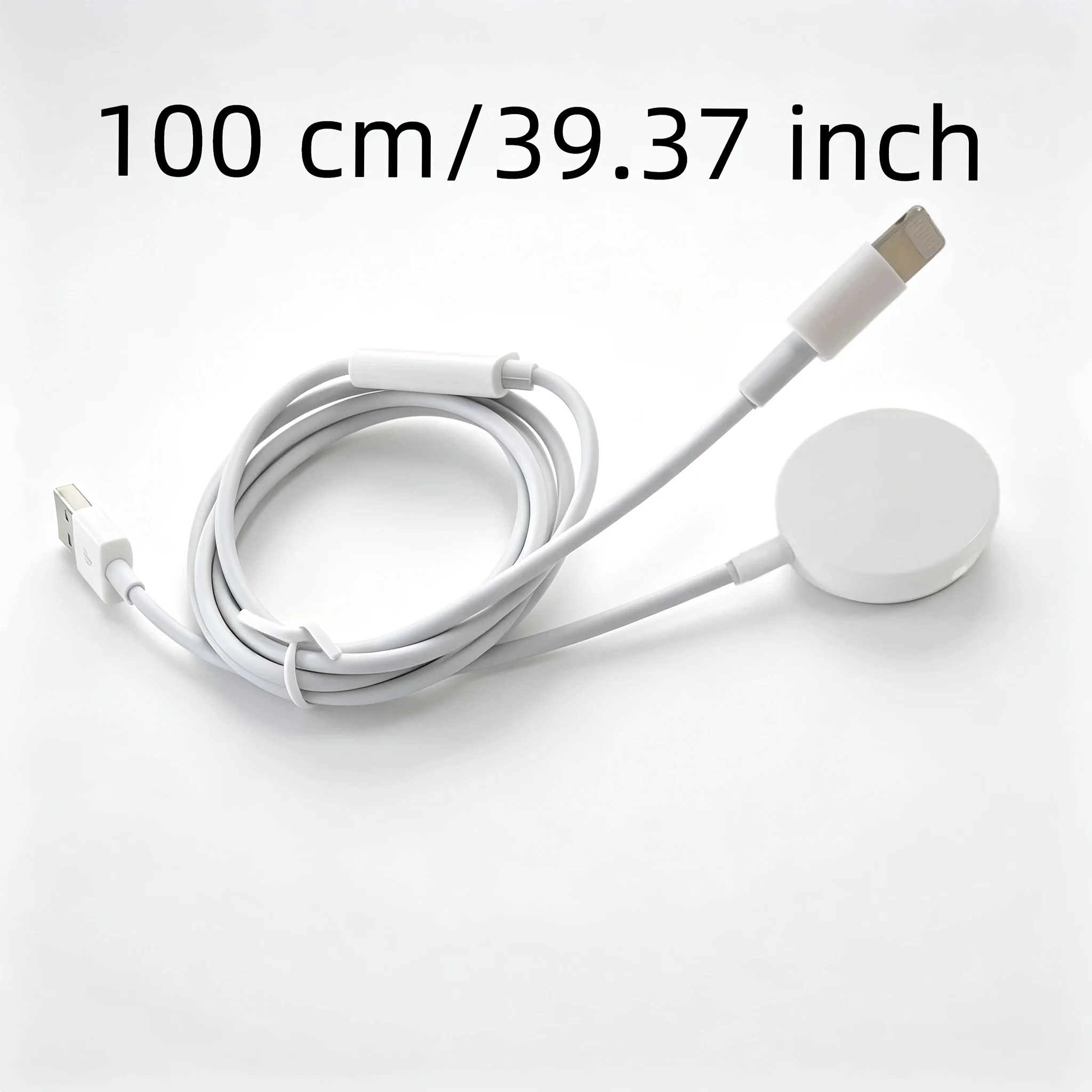 2‑In‑1 Magnetic Charging Data Cord Watch Ultra 9 8 7 6 5 4 3 2SE Phone Port Charge Watch & Phone At The Same Time For Travel Use