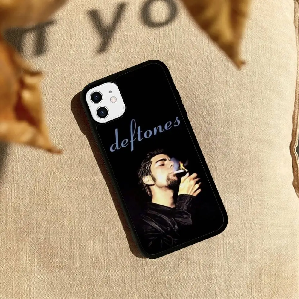 Rock Band Deftones Phone Case Silicone PC+TPU For For iPhone  11 12 13 14 15 16 Plus Pro Max Cover