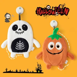 子供のためのハロウィーンのハンドタオル,吸収タオル,バスルームアクセサリー,キッチン,クリスマス,新年の装飾,ギフト