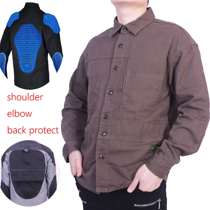 

Summer Riding men's motorcycle jacket T-shirt off-road motorcycle protective equipment T-shirt jacket men's racing street daily