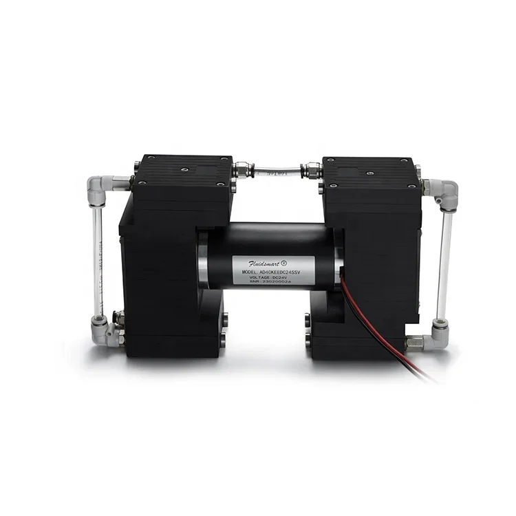 High Vacuum -99KPa Negative Pressure Laboratory Diaphragm Vacuum Pump Factory Custom 24V Mini Air Pump