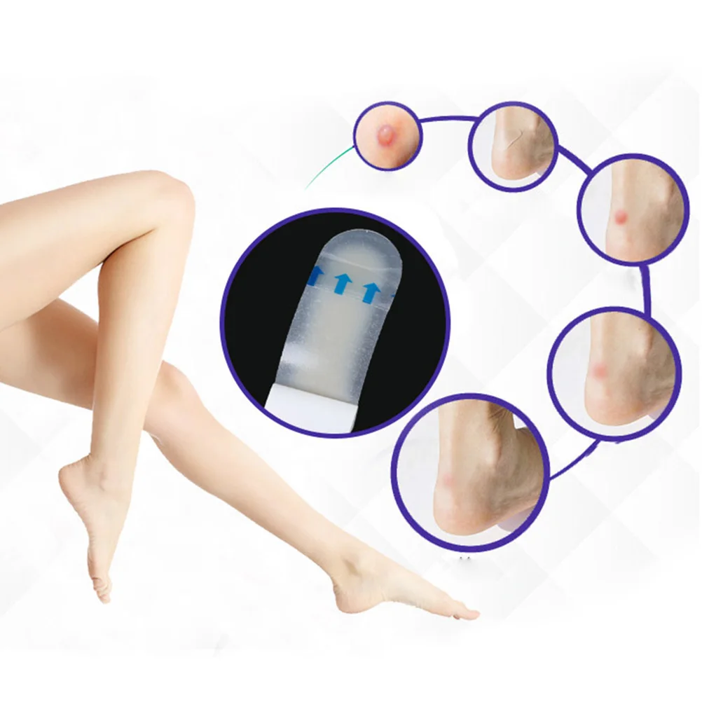 

10 Pcs Anti-wear Foot Stickers Toe Protector Women's Pumps High Heels Pads for Boots Miss