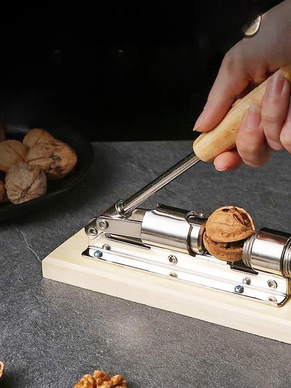 

Утолщенный многофункциональный орехокол для грецких орехов, фундука и миндаля, инструмент для открывания скорлупы, кухонный гаджет