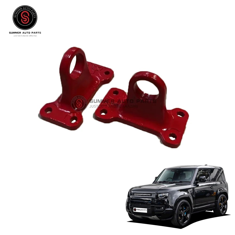 High quality DEF4X4 Universal Hook Vehicle Kit Steel Red Towing Hanger Tow Hook for Land Rover Defender 2020