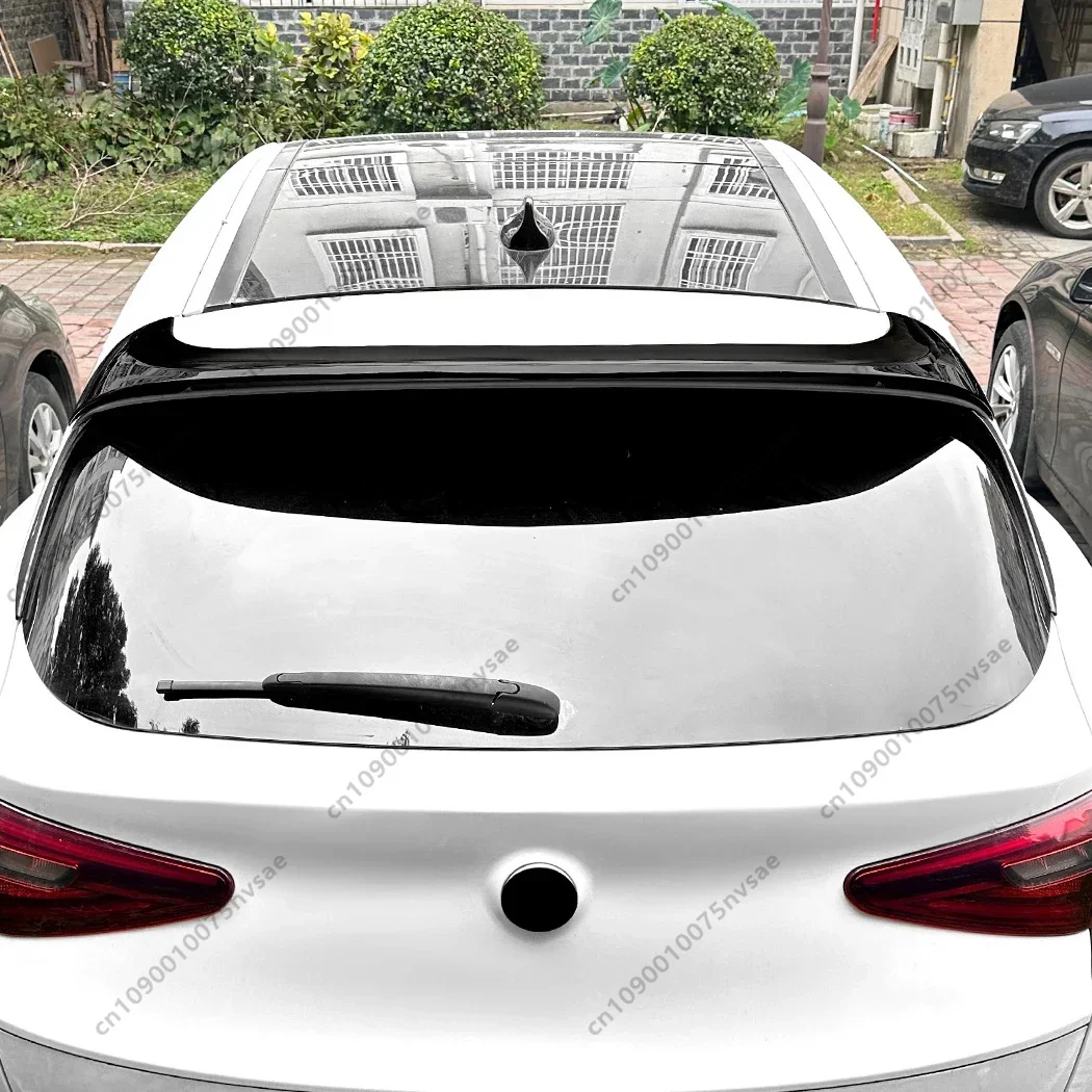 

Rear Spoiler For Alfa Romeo Stelvio 2017+ Rear Roof Tail Wing Car Trunk Cap Lid Cover Lip Gloss Black Extra ABS Body Kits Tuning