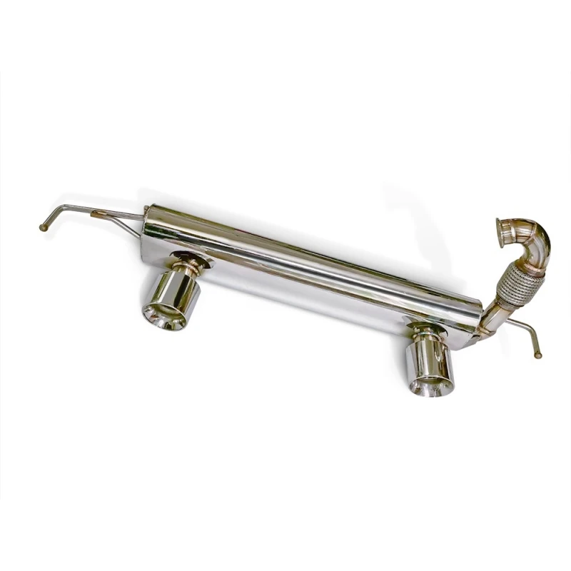 Stainless steel exhaust suitable for SMART W453 0.9T/1.0L 2015-2023 automotive muffler Cat back