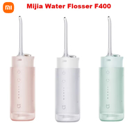 NEW MIJIA Electric Oral Irrigator F400 Portable Water Flosser 200ML 4-Mode Tooth Pick Cleaner Waterpulse for Xiaomi Mijia