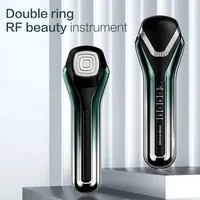 Bosidin RF Face Massager EMS Anti-Aging LED Light Therapy Multi-Polar Hot/Cold Wrinkle Reduction Skin Beauty Device