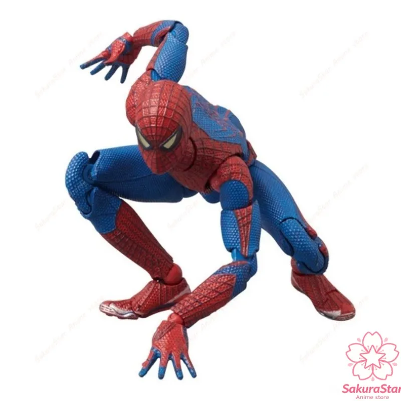 【Dostępne】 CT Toys Mafex 001 Andrew Garfield The Amazing Spider-Man Figurka kolekcjonerska z ruchomymi elementami, model zabawki — 2