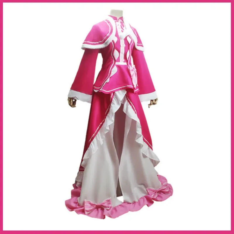 

Anime Re:Life in A Different World From Zero Beatrice Cosplay Costume Wig Princess Dress Lolita Shawl Woman Kawaii Carnival Suit