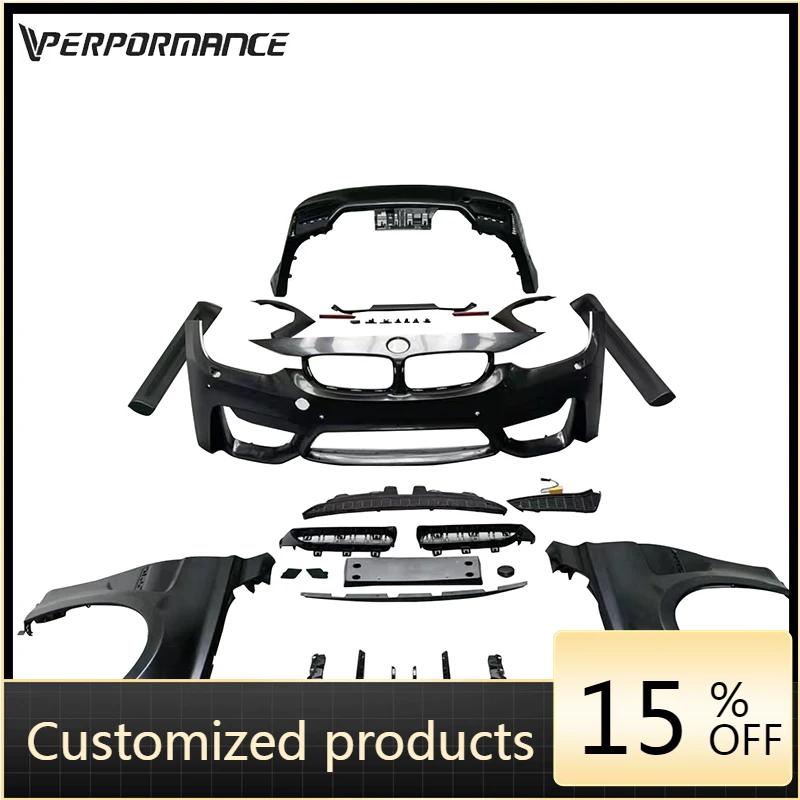 

Высокое качество и надежность 3 серии F30 M3 1:1, автомобильные детали, широкий комплект кузова, передний бампер, задний бампер, боковые юбки Ovder Fende