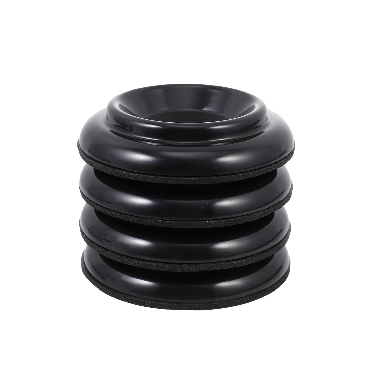 

4Pcs Piano Mats Non-Slip Floor Protector Anti-Noise Thick Sound Insulation Pad for Grand Piano Floor Protector Mat