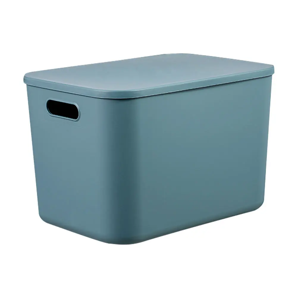 

Plastic Storage Box Snacks Dormitory Case Tabletop Container Multi function Basket Desktop ganizing Box Stackable Easy Clean