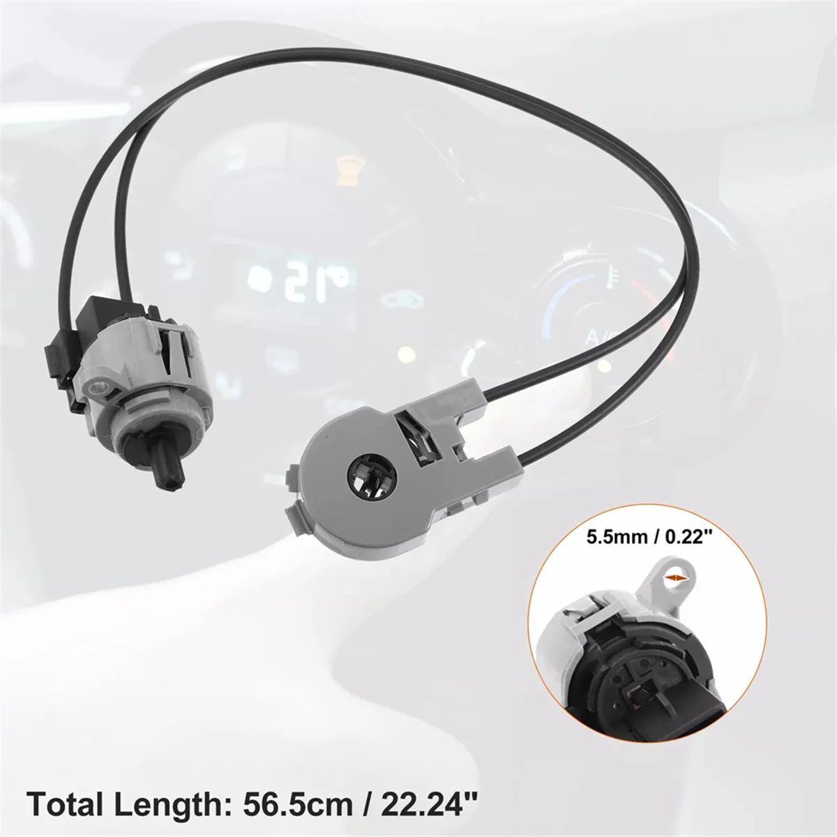 Interruptor de controle da válvula do aquecedor de ar condicionado YH-1624 2M5Z-19B888-BA para Ford Focus 2000-2007 Transit A/C Seletor Switch