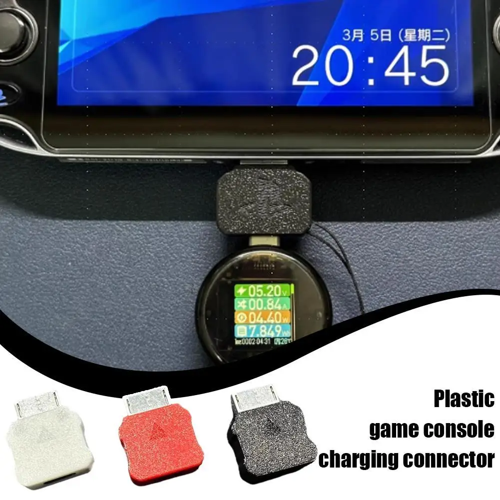 Para Psv1000 a tipo C convertidor Cable cargador de cabeza adaptador de carga de consola de juegos portátil para Sony PSV 1000