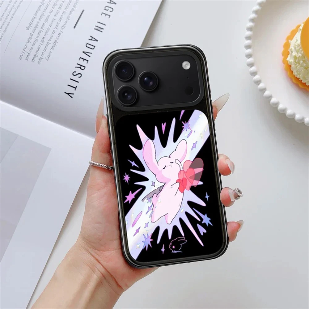 Board Bowknot Impact Case - Mirror / Glaze Magnetic Cover: Compatible with IPhone 18 17 Pro Max 18Pro