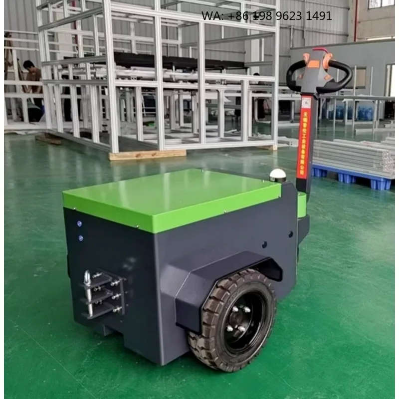 CE‑Verified‑Crawler‑‑Stair‑Climbing‑Trolley, 400‑kg‑Fold‑Able‑Platform‑Lithium‑Battery‑For‑Warehouse‑Large‑Appliance‑Delivery‑Wo