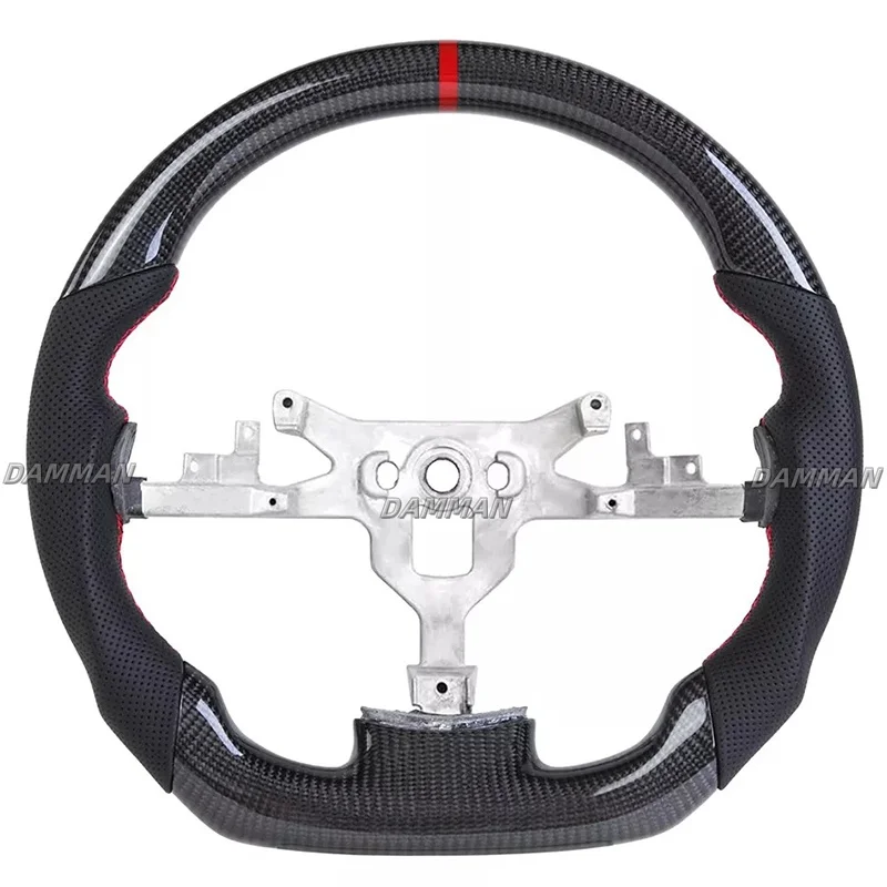 

Real Carbon Fiber Car Steering Wheel For Chevrolet Corvette C6 Z06 ZR1 2006 2007 2008 2009 2010 2011 2012 C6 Perforated Leather